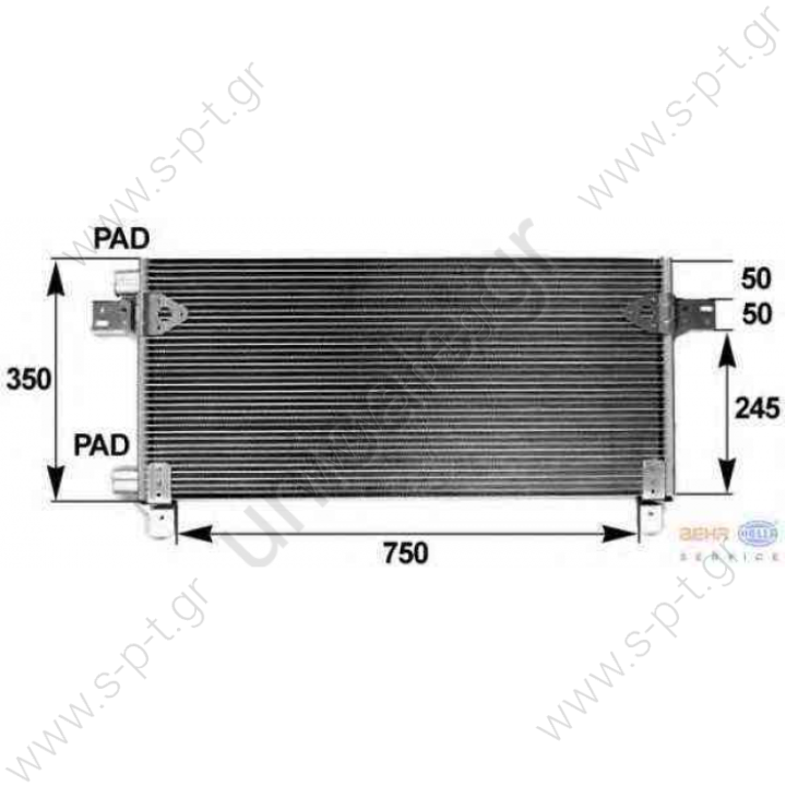 8FC 351 300-121  ΚΟΝΤΕΝΣΕΡ    BEHR HELLA SERVICE   ΨΥΓΕΙΟ A/C MAN TGA, TGL, TGS, TGX    MAN TGA   ΚΟΝΤΕΣΕΡ AC  8FC351300121  Condenser Exchanger OEM     OE: 81619200018 - 81619200023 - 81619200027 - 81619200029 - 81619200030 - 81619200032