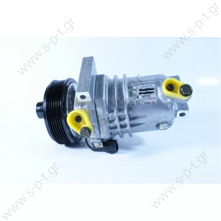 92600-CJ63A NISSA MODEL - TIIDA 1.8 07 - Compressor - CALSONIC TYPE - NUMBER PK. CR10-6 MW. - 115mm COMPRESSOR NISSAN No Original	92600-CJ63A / A42011A290U500 Power supply	12 V Manufacturer	Calsonic Pulley diameter [mm]	115 Number CP	6