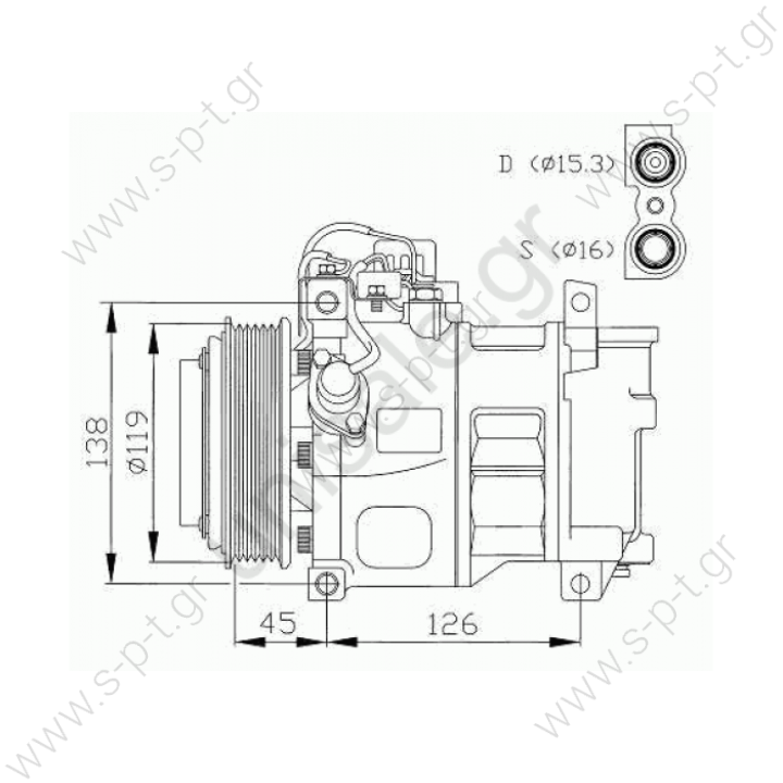 NRF 32042 Compressor, air conditioning DENSO DCP17014, Compressor, air conditioning MERCEDES C-CLASS Estate 	1996-2001 C-CLASS	1993-2000 CLK	1997-2002 CLK Convertible	1998-2002