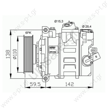 NRF 32146 Compressor, air conditioning AUDI SEAT SKODA VOLKS NRF 32146 Compressor, air conditioning AUDI SEAT SKODA VOLKS