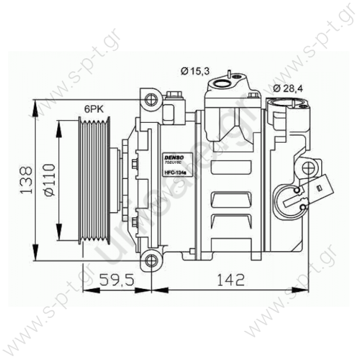 NRF 32146 Compressor, air conditioning AUDI SEAT SKODA VOLKS