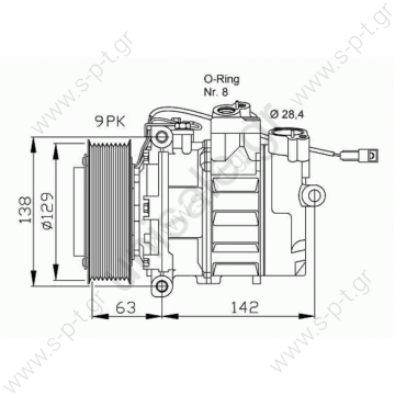 NRF 32413  ΚΟΜΠΡΕΣΕΡ AIR CONDITION MERCEDES ACTROS 1997-2018 ΚΩΔ: A5412301211   Compressor, air conditioning MERCEDES ACTROS	1996-... ACTROS MP2 / MP3	2002-... OE: 0002343111 - 5412300611 - 5412301211 - A0002343111 - A5412300611 - A5412301211