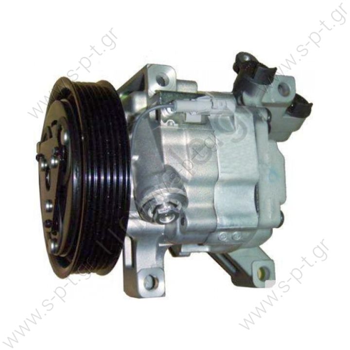 98908 (97908) CITROEN / TOYOTA MODEL - C1/AYGO (1.0)  ΚΟΜΠΡΕΣΣΕΡ A/C  DCP21601-PEK317 CITROEN C1, PEUGEOT 107, TOYOTA AYGO 1.4 HDi     , 6453RK - 883100H020   CITROËN 6453RJ, PEUGEOT 6453RJ, TOYOTA   883100H010  