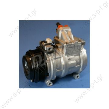 98922 COMPRESSOR NEW  BMW OE No.	64528385918 / 64528387983, 64526904016 / 64526911348 / 64528367983  /  	DENSO Application	BMW E36 (750i) Compressor	DENSO 10PA17C Voltage	12 V Pulley wheel diameter [mm] (measured on grooves)	115 Number of grooves	6