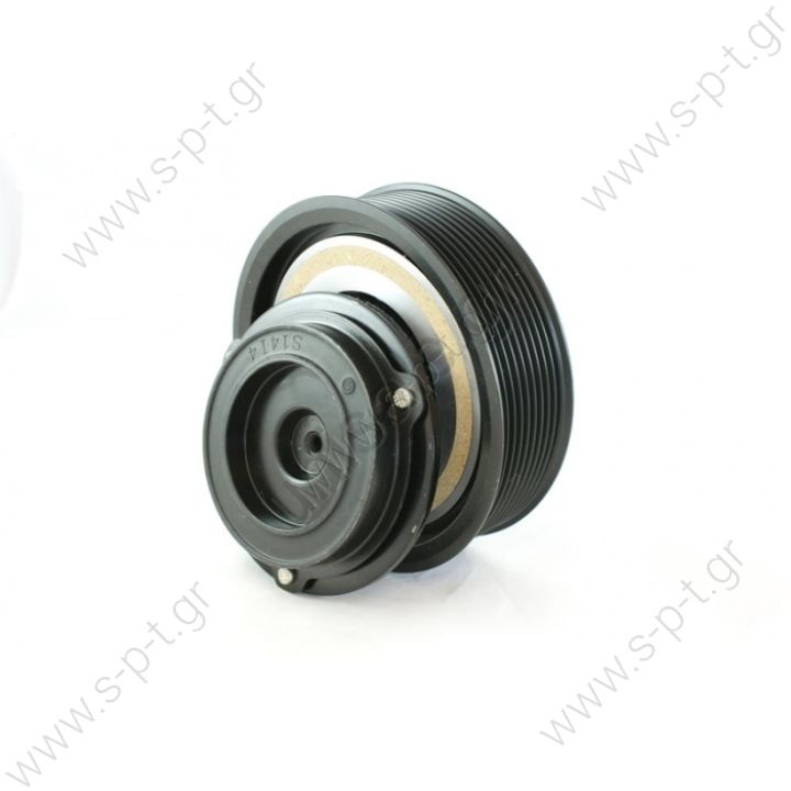 CA151 24V TΡΟΧΑΛΙΑ ΚΟΜΠΛΕ AC    9PK    Clutch complete compressor AC-06DN61 6DN61 DENSO The compressors: DENSO 7SBU16C Number pk: V11 Wheel diameter 135 mm size bearings: 35x52x22 mm Voltage: 24V Application: MERCEDES numbers Interchange: CA170