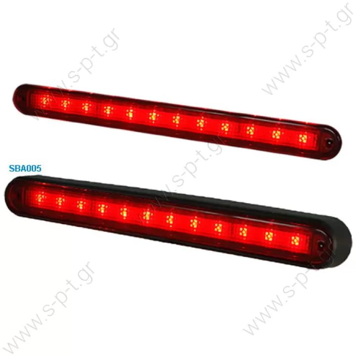 SBA12W12  SANEL  ΦΩΤΑ  LED   SBA Series Waterproof "Cooridor and Step Lightings" 3rd Stop Lamp (LED) Exterior LED Lighting 