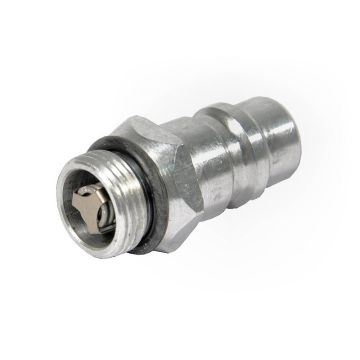 MT0105 SERVICE PORT HIGH  STEEL R134A LOW M13-1    Βαλβίδα Πλήρωσης BLock 1/4*13mm Χαμηλής Αλουμινίου - 