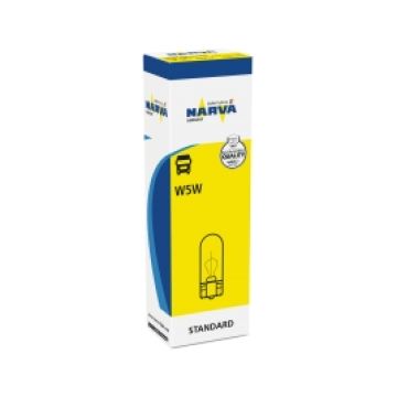 171973000   ΛΑΜΠΑ 24V W5W MINION XΩΡΙΣ ΚΑΛΥΚΑ Standardization Type	ECE R37	Value (V)	Value (W)	Cap 171973000	W5W	24V	5W	W2,1x9,5d  - 