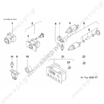 9034319A    AT200024V  WEBASTO AIR TOP 2000ST 24V  ΣΕΤ ΚΑΥΣΤΗΡΑΣ ΚΟΜΠΛΕ   Καυστήρας Webasto Airtop 2000 ST 24V   WEBASTO AIRTOP 2000ST  - 