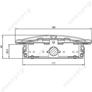 SANEL ΠΛΑΦΟΝΙΕΡΑ SFA2418 "SFA Series" Interior Continuous Lighting - 