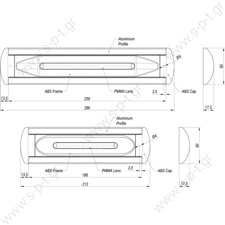 SFZL Series " Flush LED Lighting" SFZL G 18W SFZLS G 12 W 