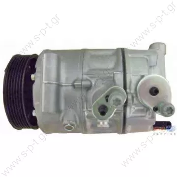 1K0 820 803 G (1K0820803G)  ΚΟΜΠΡΕΣΣΟΡ A/C   VW GOLF V, TIGUAN  699357  A / C Valeo DCS17E; 110 mm; PV6; 12V; IN;      COMPRESSOR, NEW, ZEXEL, VOLKSWAGEN GOLF 07/04- 2.0L FSI    40430244 Compressors > Cars  Eos 2.0 tdi  1K0820803F / 1K0820803 - 
