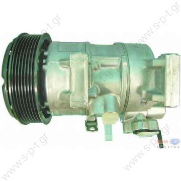 NRF 32649, ΣΥΜΠΙΕΣΤΗΣ TOYOTA AVENSIS DENSO 5SE12C    Compressor, air conditioning TOYOTA AVENSIS Estate	2003-... AVENSIS Saloon	2003-... AVENSIS	2003-... COROLLA Verso	2004-... - 