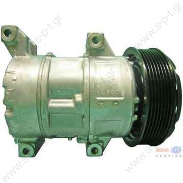 NRF 32649, ΣΥΜΠΙΕΣΤΗΣ TOYOTA AVENSIS DENSO 5SE12C    Compressor, air conditioning TOYOTA AVENSIS Estate	2003-... AVENSIS Saloon	2003-... AVENSIS	2003-... COROLLA Verso	2004-... - 