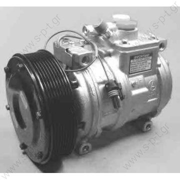 40440140 DCP99510  ΚΟΜΠΡΕΣΕΡ  A/C ΚΟΜΠΙΝΑΣ  ΤΡΑΚΤΕΡ   DENSO JOHN DEERE 10PA15C 8-V PAD FTGS  5000 / 7000 / 8000 / 9000 OE: 3947020 - 42511096912 - 4710454 - 4710460 - AH169875 - AN22149 - AW23886 - AW24173 - RE46609 - RE69716 - TY24304 - TY6764  - 