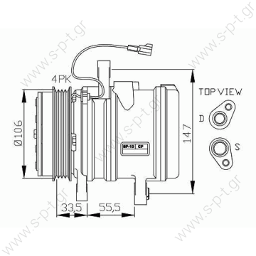 NRF 32436   8FK351273381, BEHR-HELLA BEHR-HELLA ΚΟΜΠΡΕΣΕΡ A/C   ,ΣΥΜΠΙΕΣΤΗΣ 12V 4PV DAEWOO MATIZ, ΧΩΡΙΣ ΠΛΑΚΑ,ΜΕ ΥΔΡΑΥΛΙΚΟ ΤΙΜΟΝΙ Compressor, air conditioning CHEVROLET MATIZ	2005-... DAEWOO MATIZ	1998-...