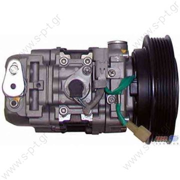 58754 (57754) ΣΥΜΠΙΕΣΤΗΣ ALFA 145/146/155   Compressor Denso complete    ALFA ROMEO / FIAT / LANCIA MODEL - 155/MAREA/BRAVO ALFA ROMEO : 46479556 FIAT : 46479556     DENSO = DCP09009  DENSO = 442500-2151, 447300-4660  MODEL = TV12SC - 