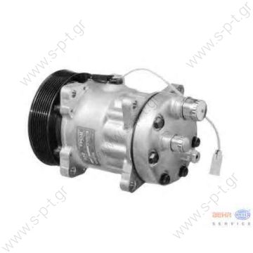 NRF 32073  ΣΥΜΠΙΕΣΤΗΣ   SANDEN SD7H15 132 MM PV8    Compressor, air conditioning VOLVO FH 12 1993-...FH 16	1993-... OE: 7834 - 8113625 - 8142555 7834 Compressor A / C Sanden SD7H15; 132 mm; PV8; 24V; H O-ring; Volvo FH12; FH16 - 