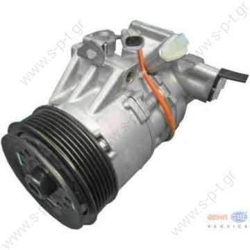 DENSO DCP50240,   ΣΥΜΠΙΕΣΤΗΣ TOYOTA YARIS VVTI 1000cc 2006     KOMPRESSOR  447260-1506 COMPRESSOR TOYOTA 5SER09C  TOYOTA : 883100D202  TOYOTA YARIS Depuis 2006   - 