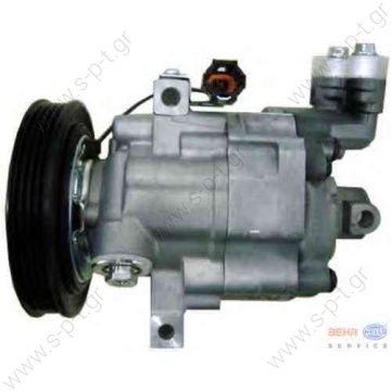 NRF 32461 NISSAN MICRA K12 92600AX80A 92600 AX80A DKV-08R VALEO DKV08R DKV 08R ΜΟΤΕΡ AIRCODITION ΚΟΜΠΡΕΣΣΕΡ AC  Compressor, air conditioning  92600AX80A  DCP46004-TSP0155871      NISSAN MICRA C+C 2005-.. MICRA III	2003-2010 NOTE	2006-... - 