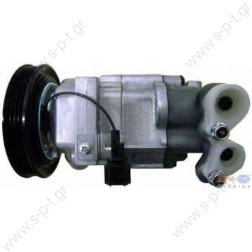 NRF 32461 NISSAN MICRA K12 92600AX80A 92600 AX80A DKV-08R VALEO DKV08R DKV 08R ΜΟΤΕΡ AIRCODITION ΚΟΜΠΡΕΣΣΕΡ AC  Compressor, air conditioning  92600AX80A  DCP46004-TSP0155871      NISSAN MICRA C+C 2005-.. MICRA III	2003-2010 NOTE	2006-... - 