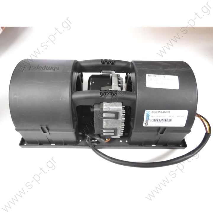 ΤΟΥΡΠΙΝΑ ΣΑΛΙΓΚΑΡΟΣ ΔΙΠΛΟΣ  K3G097AK6885 EBM 24V EBM-Papst K3G097-AK68-85 EBM PAPST 	K3G097-AK68-85  TWIN CENTRIFUGAL BLOWER