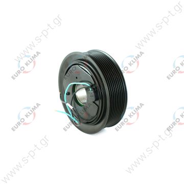 CA151 24V TΡΟΧΑΛΙΑ ΚΟΜΠΛΕ AC    9PK    Clutch complete compressor AC-06DN61 6DN61 DENSO The compressors: DENSO 7SBU16C Number pk: V11 Wheel diameter 135 mm size bearings: 35x52x22 mm Voltage: 24V Application: MERCEDES numbers Interchange: CA170 - 