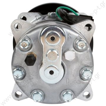 3E1909   SANDEN,4604-7H15   ΚΟΜΠΡΕΣΣΕΡ A/C  CATERPILLAR 24V SD7H15 138 A1 24V   SANDEN,4604-7H15 24V 140mm 1-A, R134a REAR GM PAD  CAT     CATERPILLAR : 3E1909, 3E-1909, 1065122, 106-5122    1065122 - 4479 - 4640 - 4658 - 8058 - 8066 - 8109  - 