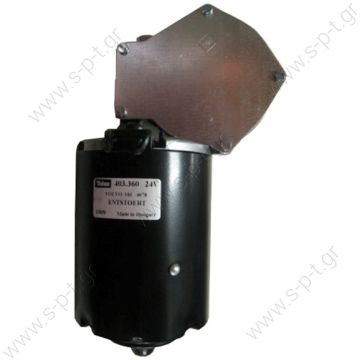 ΜΟΤΕΡ ΥΑΛΟΚΑΘΑΡΙΣΤΗΡΑ SWF VALEO NIDEC ITT 403.360    VOLVO F12  wiper motor, windscreen wiper motor, Wiper motor replaces SWF: 403 360  Art. No. 2.25021 replaces 1614678 - 