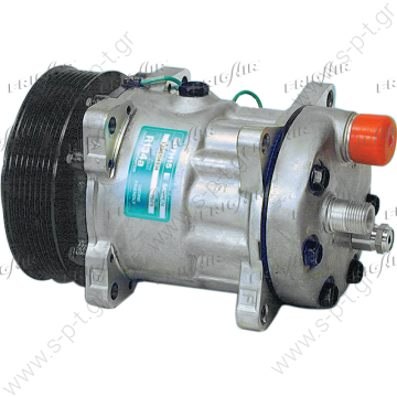 NRF 32073  ΣΥΜΠΙΕΣΤΗΣ   SANDEN SD7H15 132 MM PV8    Compressor, air conditioning VOLVO FH 12 1993-...FH 16	1993-... OE: 7834 - 8113625 - 8142555 7834 Compressor A / C Sanden SD7H15; 132 mm; PV8; 24V; H O-ring; Volvo FH12; FH16 - 