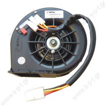 Radial blower 009-B70-74D SPAL 24V 3 speed version