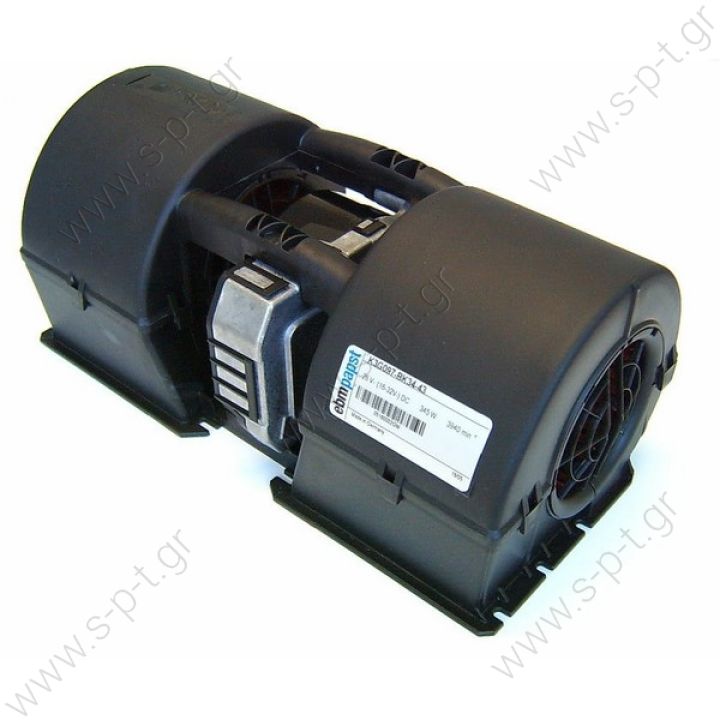 A0038301708 ΜΟΤΕΡ ΣΑΛΙΓΚΑΡΟΣ ΔΙΠΛΟΣ 24V  SPHEROS EBM, 24V  EBM EC K3G-097-BK26-13  A0038301708 , 28200105800 , 1102490A , H110022071 , 1101783A , A0008355407  A 003 830 17 08 , A 003 830 11 08   