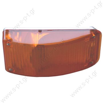 2BA 002 387-011 (2BA002387011) HELLA, Φανάρι Φλας Mercedes Neoplan, Δεξί-Αριστερό  Indicator light for Neoplan Ref.: 81252256457 , 11025220 , 150311700 , A0018221020  HELLA 2BA 002 387-011 (2BA002387011), Indicator   NEOPLAN 81.25225-6457 (81252256457)