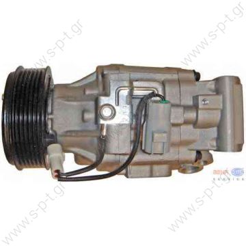 DENSO DCP50011,  ΣΥΜΠΙΕΣΤΗΣ TOYOTA   Compressor, air conditioning COMPRESSOR, TOYOTA COROLLA ZZE122R 12/01-04/07, 4 CYL 1.8i, SCSA06C 6PV 98MM  OE#883101A580 TOYOTA COROLLA	2001-... COROLLA Estate	2001-... COROLLA Saloon	2001- - 