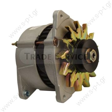 BOSCH 0120489895  ΔΥΝΑΜΟ  66021636 Prestolite  12 Volt  65Α  FORD Escort '86 '91 IV V VI VII 1,4 1,6 i Turbo RS XR3i LAND ROVER YLE10065MARELLI 63324400, MAN755  NEW HOLLAND 87800219  PRESTOLITE 66021636  