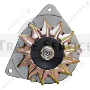 BOSCH 0120489895  ΔΥΝΑΜΟ  66021636 Prestolite  12 Volt  65Α  FORD Escort '86 '91 IV V VI VII 1,4 1,6 i Turbo RS XR3i LAND ROVER YLE10065MARELLI 63324400, MAN755  NEW HOLLAND 87800219  PRESTOLITE 66021636   - 