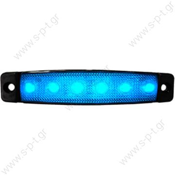 SBB Series Step, Corridor & Side Maker 	 ΦΑΝΟΣ ΟΓΚΟΥ LED 560-0.05 24-12V ΚΙΤΡΙΝΟΣ     LED Lightings (Slim Design) Product Code	Voltage (DC)	Current (Max.)	LED (Quantity) SBB24W6	24V	20±5mA	6 SBB24B6	20±5mA SBB24R6	20±5mA SBB24Y6	30±5mA - 