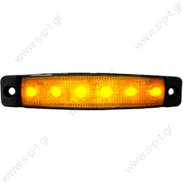 SBB Series Step, Corridor & Side Maker 	 ΦΑΝΟΣ ΟΓΚΟΥ LED 560-0.05 24-12V ΚΙΤΡΙΝΟΣ     LED Lightings (Slim Design) Product Code	Voltage (DC)	Current (Max.)	LED (Quantity) SBB24W6	24V	20±5mA	6 SBB24B6	20±5mA SBB24R6	20±5mA SBB24Y6	30±5mA - 