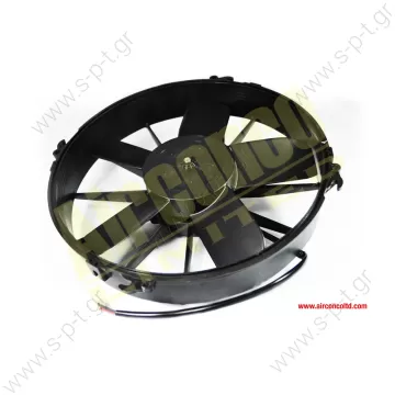 VA01-BP70/LL-36S 24V  Condenser Fan Spal 36S 305D Fan 24v (VA01-BP70/LL-36S) (H11-001-216 / H11-002-274 / H11-002-242 / 68049 / 81867 / 91656 / 1E05244G02)  Axial Fan 24V Sutrak p/no 28.21.01.001 , spal type VA01-BP70/LL-36S 24V - 