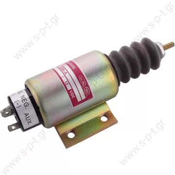 SA-2606-A 12V  CARGO  ΗΛΕΚΤΡΙΚΟ  ΣΒΗΣΤΗΡΙ   CARGO  SOLENOID SHUTDOWN 12V 24v SA 2606 Fuel Shutdown Shut off Stop Solenoid Valve F Mitsubishi Mixer - 