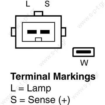 60670819 ΔΥΝΑΜΟ ΨΥΚΤΙΚΟΥ ΜΗΧΑΝΗΜΑΤΟΣ THERMOKING TK 65 AMP PRESTOLITE ELECTRIC 66021606 A0248, AS-PL ΔΥΝΑΜΟ 12V 65A 12V 70A Thermo King 44-9716, 5D38604G0 Carrier 20-44-9572, 20-44-9572RM Thermo King 1E32216G01, 1E32216G02 - 