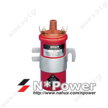BOSCH 0 221 119 030 ΠΟΛΛΑΠΛΑΣΙΑΣΤΗΣ    0221119030  ΠΟΛΛΑΠΛΑΣΙΑΣΤΗΣ 	 BOSCH  BOSCH RED HIGH PERFORMANCE BALLASTED IGNITION COIL (BALLAST RESISTOR NOT SUPPLIED) 12V - 