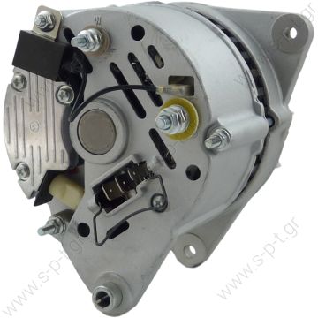 LRA 100  ΔΥΝΑΜΟ  LUCAS   12V 65A  PERKINS   2871A141 12V 70A NEW HOLLAND 4630 ΑΡΙΣΤΕΡΟ ΑΥΤΙ    New Alternator 92281C1 2871A141 24129 24158 24242 54022097 12045 12V 65A 1 groove pulley CW Negative polarity - 