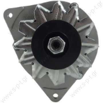 LRA 100  ΔΥΝΑΜΟ  LUCAS   12V 65A  PERKINS   2871A141 12V 70A NEW HOLLAND 4630 ΑΡΙΣΤΕΡΟ ΑΥΤΙ    New Alternator 92281C1 2871A141 24129 24158 24242 54022097 12045 12V 65A 1 groove pulley CW Negative polarity - 