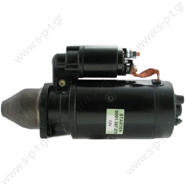 0001362312 BOSCH ΜΙΖΑ JOHN DEER Mc Mac Cormic 12V 2.7kW Starter John Deere Tractor 6400L 6400SP 6405 6410 6410L 17095 Bosch, John Deere  12V 10T 3.1kW CW  - 