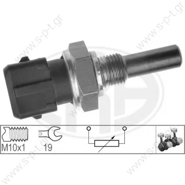 70511035  ΑΙΣΘΗΤΗΡΑΣ ΘΕΡΜΟΚΡΑΣΙΑΣ FIAT,OPEL ASTRA F, PEUGEOT 106 I,306    θερμοκρασίας ψυκτικού υγρού  OEM codes / Analogs  BOSCH: 0280130053, 0280130054. VW: 0269061612, 034906161, 34906161. MTE: 4047. ERA: 330136B, 330136HQ. - 