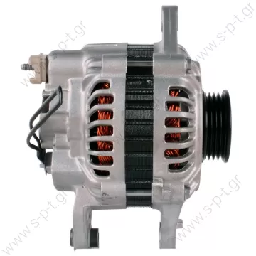 23100-63A00  ΔΥΝΑΜΟ   12V 65A  LR170-727    NISSAN SUNNY II (N13) 4PV  12V 65 Amp Pulley / Drive:	Pulley PV4 x 54 Product Type:	Alternator Product Application:	Mitsubishi / Hyundai Replacing A2T48691 Lucas LRA2786 Hella JA598 Mitsubishi Various Models - 