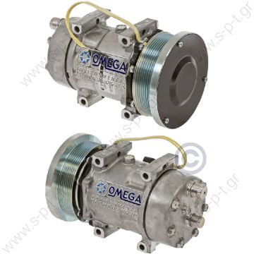 40405236   ΚΟΜΠΡΕΣΕΡ A/C     ΣΥΜΠΙΕΣΤΗΣ CLAAS SANDEN SD7H15 12V 133PV8    Sanden Compressor # 4813 4498 CATERPILLAR OEM# 178-9570 Compressors > Earthmoving & farm machines > Caterpillar  40405236  1780782 - 1789570 - 4498 - 4813 - 7963460  - 