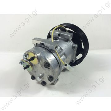 20587125 85000458 SANDEN ΚΟΜΠΡΕΣΕΡ VOLVO FH NEW A/C D13 20587125-84094705-85013654   COMPRESSOR,NEW, SANDEN 7H15, VOLVO FH TRUCK, 24V 8PV 180mm, VERT     COMPRESSOR VOLVO TRUCKS OE: 20587125 - 4324 - 85000458 - 85013654 - 