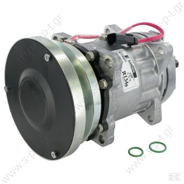 3E1909   SANDEN,4604-7H15   ΚΟΜΠΡΕΣΣΕΡ A/C  CATERPILLAR 24V SD7H15 138 A1 24V   SANDEN,4604-7H15 24V 140mm 1-A, R134a REAR GM PAD  CAT     CATERPILLAR : 3E1909, 3E-1909, 1065122, 106-5122    1065122 - 4479 - 4640 - 4658 - 8058 - 8066 - 8109 